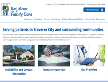 Tablet Screenshot of bayareafamilycare.com